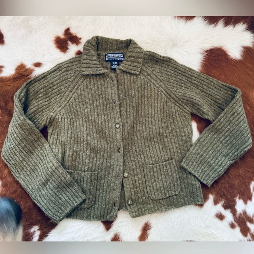 Newton Trading Co. Ribbed Cardigan